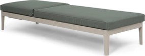 Lifestyle Garden Furniture Mateo Ligbed Met Kussen Loft/moss Green Aluminium Taupe