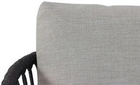 Hoek loungeset 5 personen Aluminium/rope Grijs  Coco Puerto/Montana