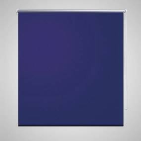 vidaXL Rolgordijn verduisterend 100 x 175 cm marineblauw