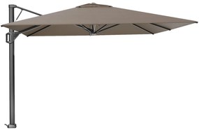 Platinum Beaufort Premium 3,2x3,2 m - Havanna taupe met voet en hoes