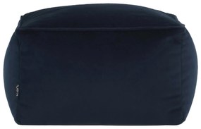 Amara Poef Velvet - Navy