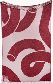 Wollen plaid Klekks No. 29 met franjes