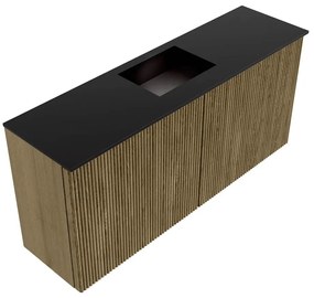 Mondiaz Joya 90cm toiletmeubel dusk met wastafel faye midden zonder kraangat urban