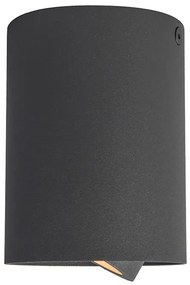 Set van 6 spots smart donkergrijs incl. Wifi GU10 - Rondoo up