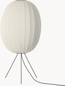 Handgemaakte kleine tripod vloerlamp Knit-Wit