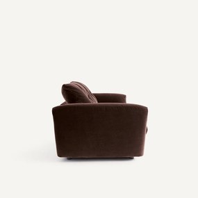 Omvormbare 3-zitsbank van fluweel Edgar