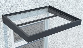 Deurluifel Lubeka 80 x 100 cm CoverTech antraciet