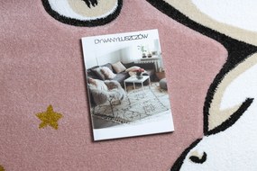 Tapijt PETIT ELEPHANT OLIFANTJE Sterretje rozekleuring