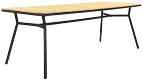 Bella tuintafel - teakhout - 220x95 cm. - B-keus OP=OP