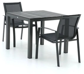 R&S Design Altea/Fidenza 90cm dining tuinset 3-delig stapelbaar