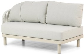 Hoek loungeset 5 personen Aluminium/rope Taupe  Santika Furniture Santika