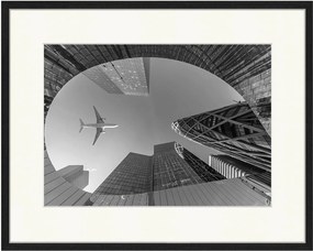 Ingelijste digitale print La Defense