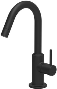 Beaux Olivet fonteinkraan hoog met hendel Mat zwart