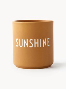 Design beker Favourite SUNSHINE met opschrift