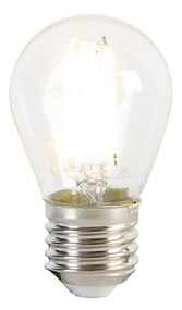 Smart plafondlamp met dimmer zwart met goud 25 cm incl. Wifi P45 - RadianceOosters E27 rond Binnenverlichting Lamp