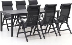 + 15% kassakorting | Diningset Bellagio | 6 personen | Tuinset polywood | 7-delig | Kees Smit Tuinmeubelen