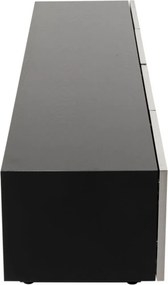 Chroom TV-meubel - 180x40x45cm.