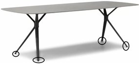 Valerio Dining Tuintafel Slijtdop Grijs