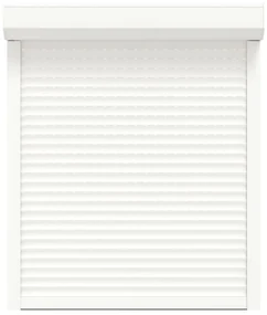 vidaXL Rolluik 100x120 cm aluminium wit