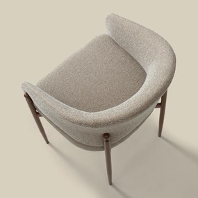 Walnoot Eetkamerstoel Met Armleuningen