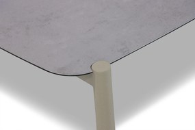 Hoek loungeset 6 personen Aluminium/rope Taupe  Coco Sevilla