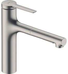 Hansgrohe Zesis keukenkraan 160 2jet stainless steel finish 74822800