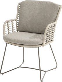 Tuinstoel Aluminium/rope Taupe-naturel-bruin 4 Seasons Outdoor Fabrice