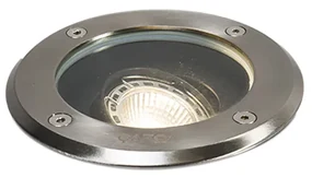 Moderne buiten grondspot staal verstelbaar IP65 - Delux Modern GU10 IP65 Buitenverlichting