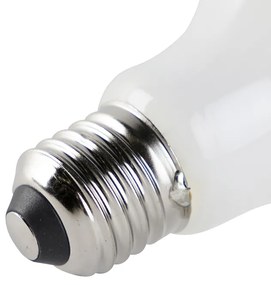 Set van 5 dimbare E27 LED lampen opaal glas 4W 320 lm 2200K