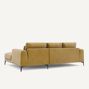 Rechtse hoekbank fluweel, Marsile