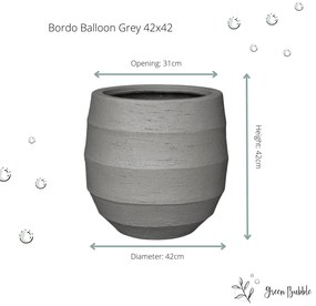 Pot Bordo Balloon Clay