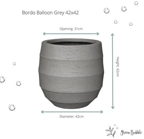 Pot Bordo Balloon Clay