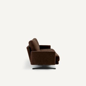 2-zitsbank in chenille fluweel, Delicato
