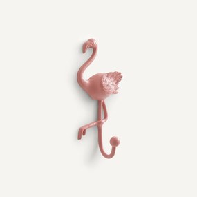Kapstok, Muurhaak rose flamingo, Malou