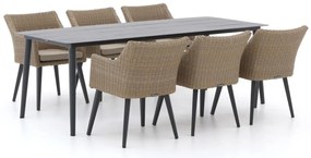 Diningset Manifesto  | 6 personen | Tuinset wicker (vlechtwerk) | 7-delig | Kees Smit Tuinmeubelen