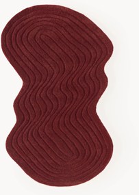 Handgetuft wollen vloerkleed Aliza in organische vorm