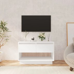 vidaXL Tv-meubel 70x41x44 cm spaanplaat wit