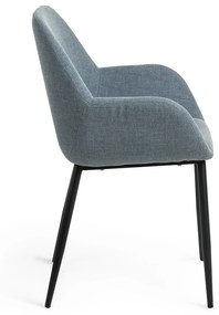 Kave Home Konna Armstoel Blauw