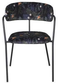 Jörn Eetkamerstoel - Livia - Bloemenprint - Fluweel - Jörn
