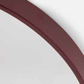 Kleine ronde gelakte wandspiegel, diameter 60 cm, ALARIA