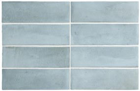 Jabo Premium Koko wandtegel 15x5cm lichtblauw mat