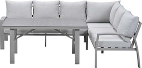 Garden Impressions Cameron lounge dining set 3-delig rechts - valley sand