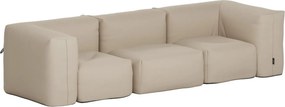 Soft Zitzak Outdoor 3 Seater - Bouclé Beige