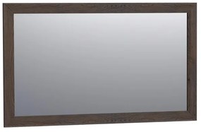 Saniclass Massief Eiken Spiegel - 120x70cm - zonder verlichting - rechthoek - black oak 30080BOG