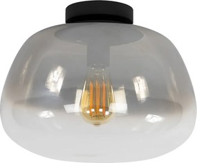 Plafondlamp Gecoat Glas Grijs