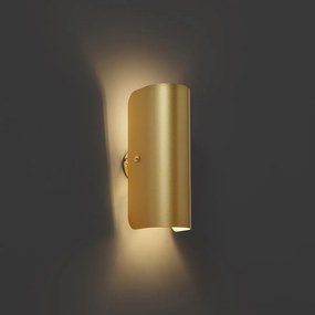Moderne wandlamp goud 2-lichts - Gotthard