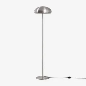 Hilma Metalen Vloerlamp Grijs – Chroom - Sklum