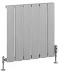 Eastbrook Malmesbury radiator 55x60cm aluminium 585W grijs mat