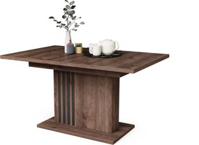 LEONEL Bruin Eik – MODERNE VOUWTAFEL TOT 180 cm!