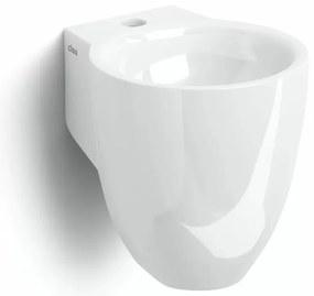 Clou Flush 6 keramische fontein 27cm met kraangat wit glans